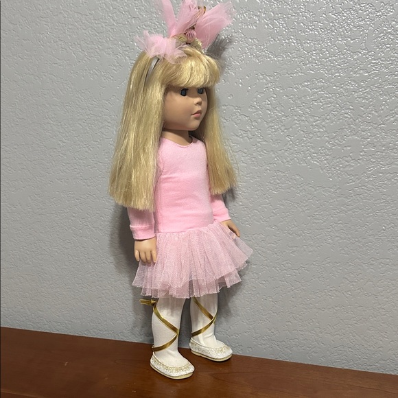 2009 Madame Alexander 18” Ballerina Doll blonde with blue eyes great condition - Picture 3 of 12
